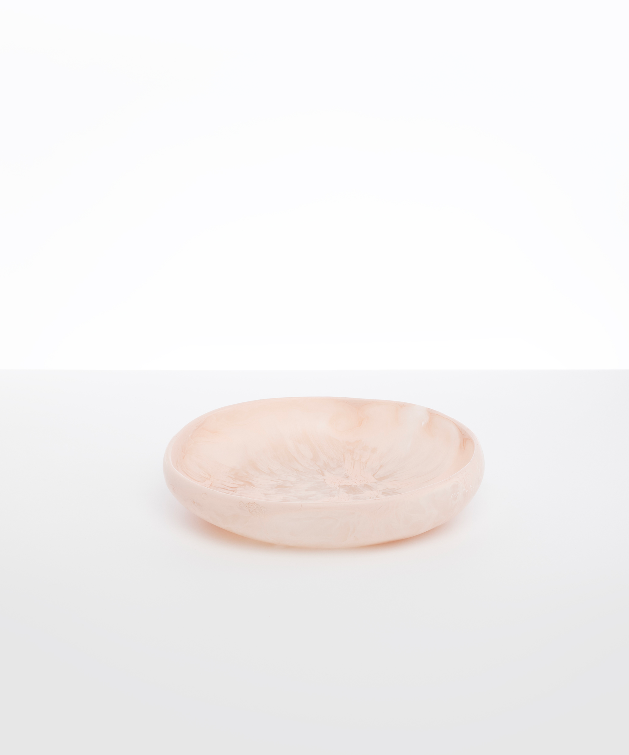 Medium Resin Earth Bowl | Rose Swirl