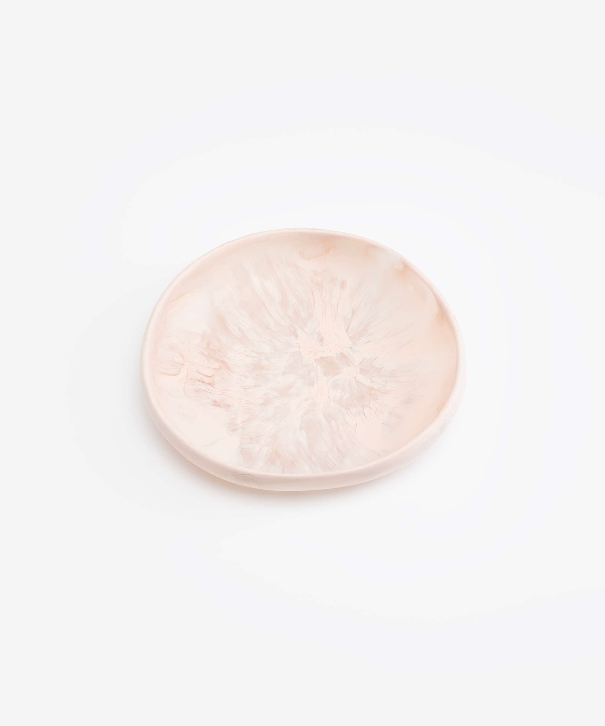 Medium Resin Earth Bowl | Rose Swirl