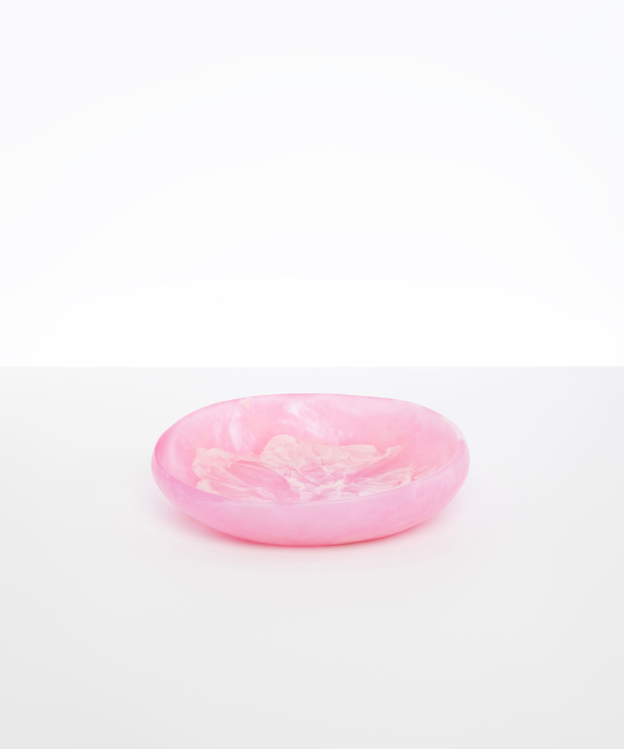 Medium Resin Earth Bowl | Shell Pink
