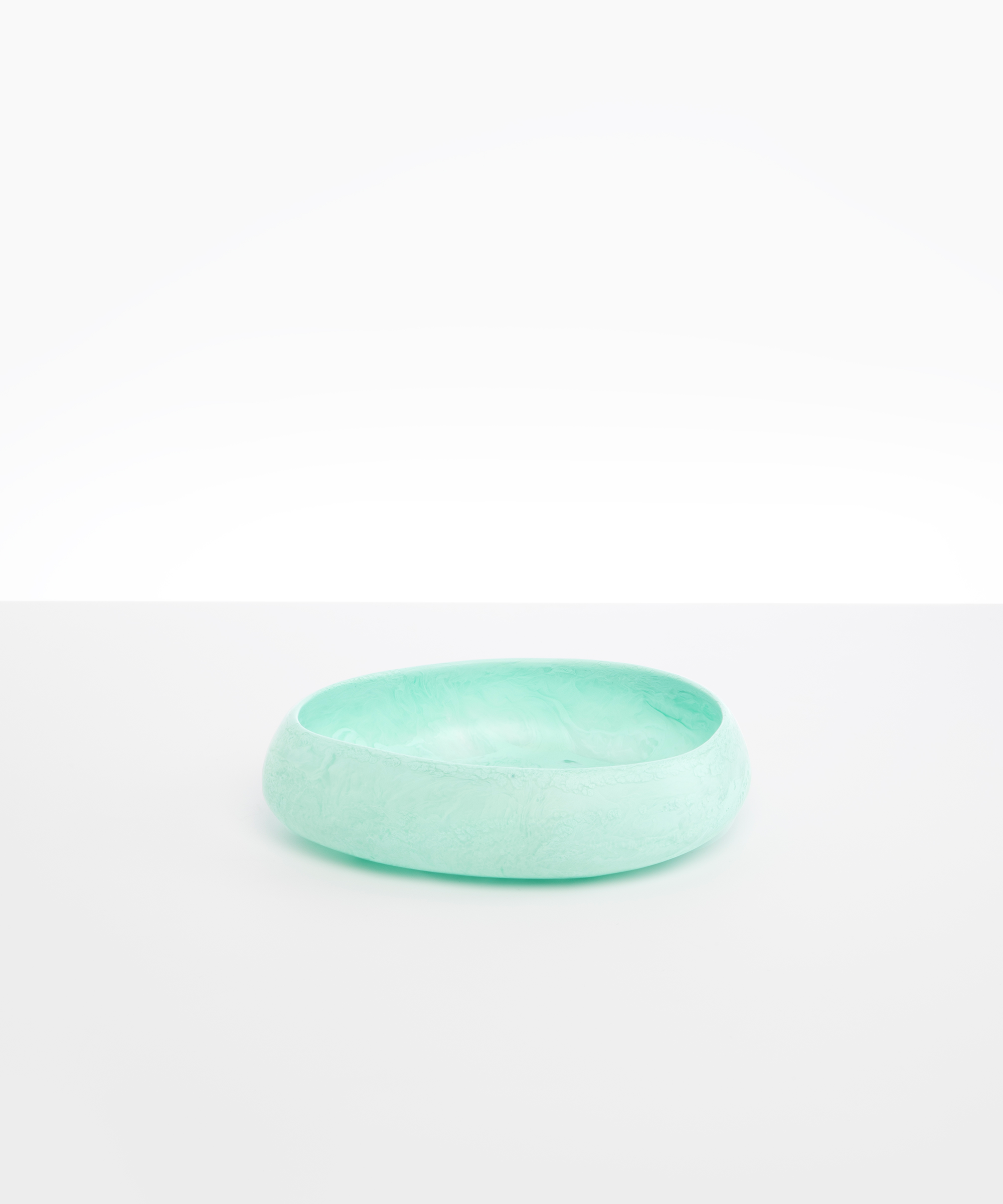Medium Resin Rock Bowl | Mint