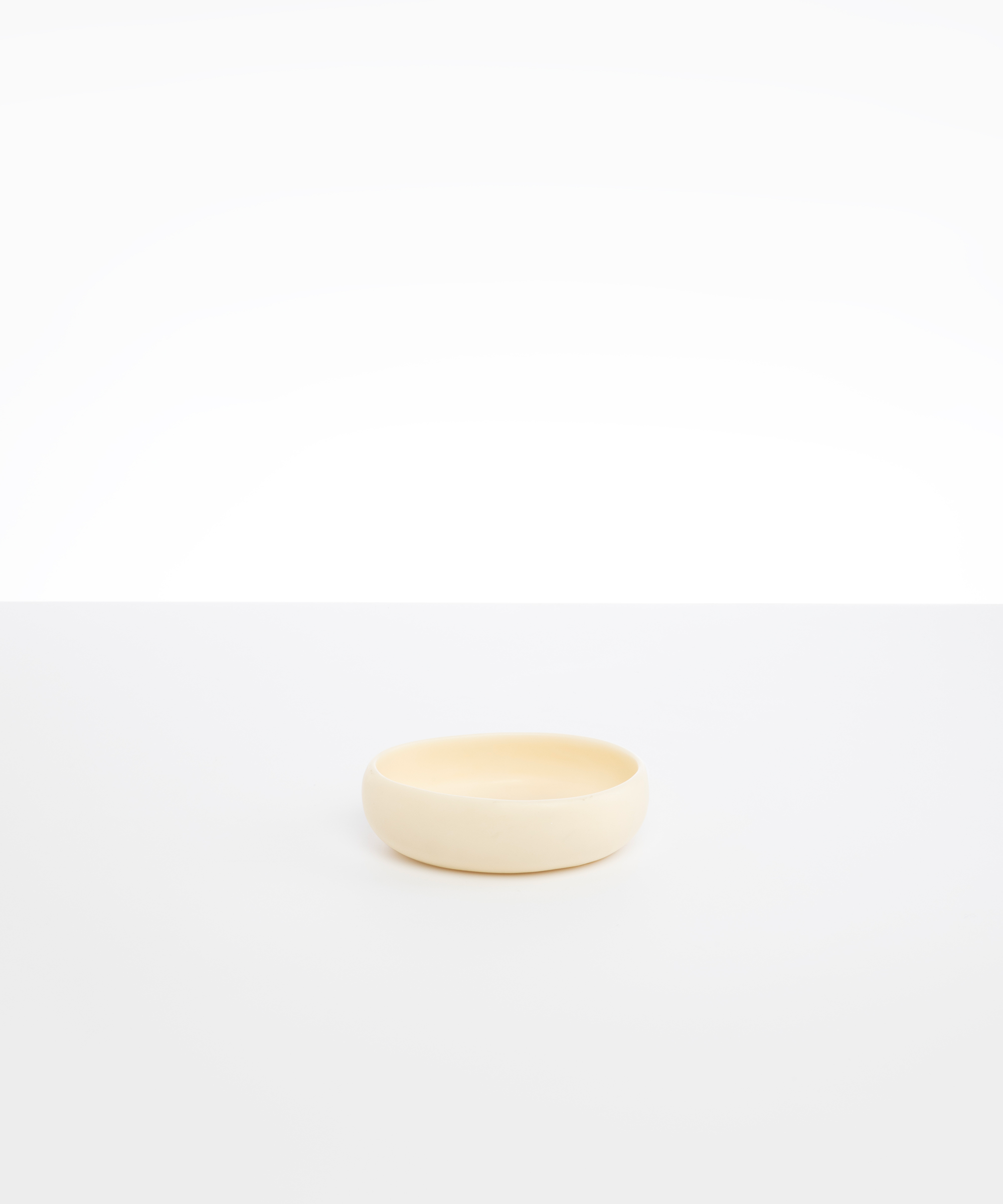 Small Resin Rock Bowl | Cream