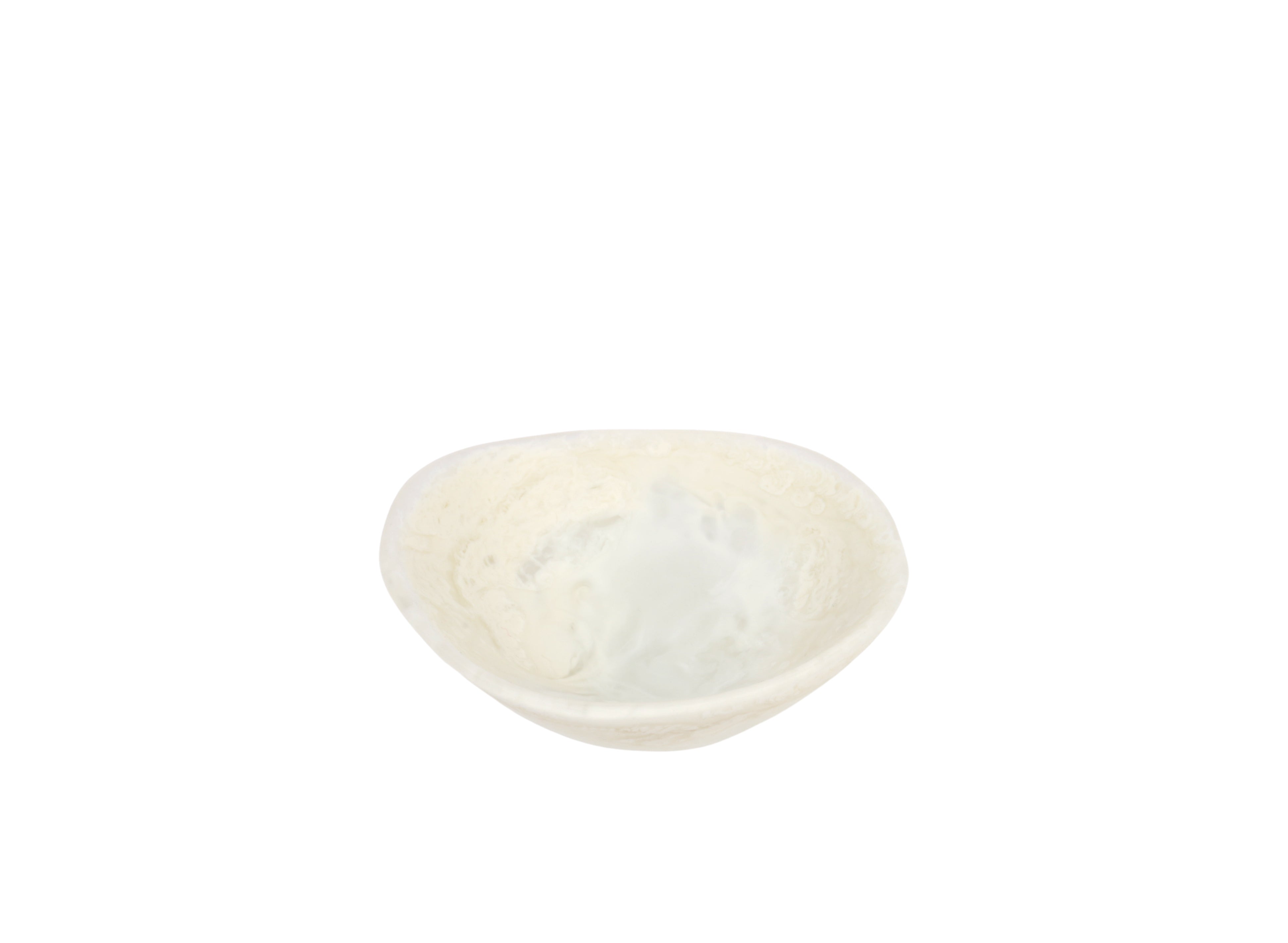 Resin Flow Soy Dish | Chalk Swirl