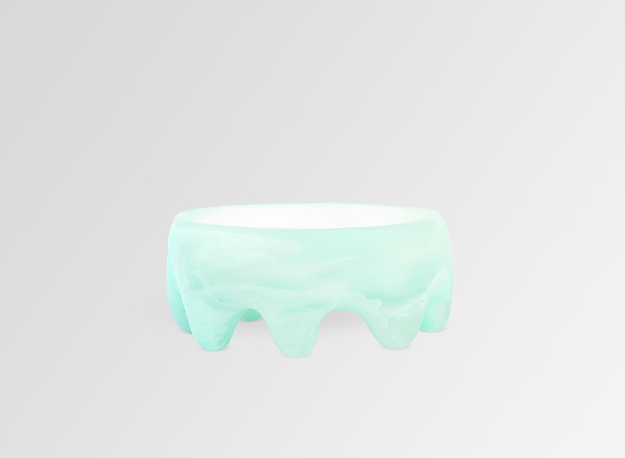 Resin Crown Dish | Mint