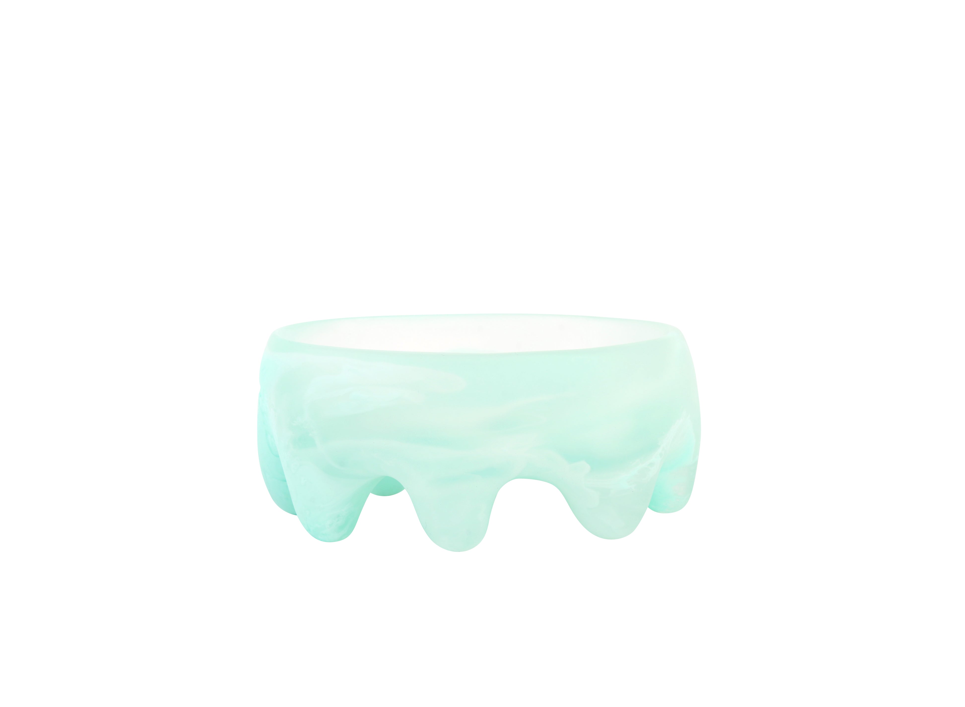 Resin Crown Dish | Mint
