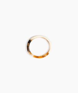 Wishbone Bangle | Light Horn | Regular