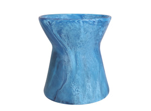 Large Resin Bow Vase | Sky