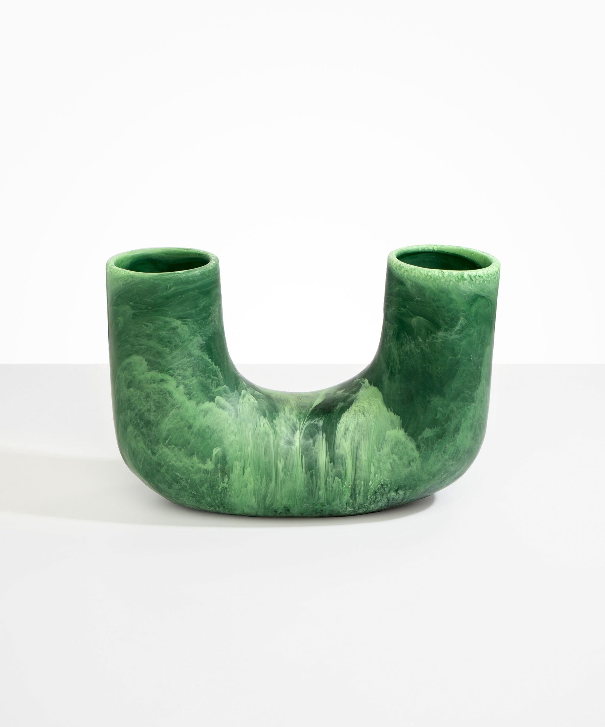 Large Resin Branch Vase | Moss