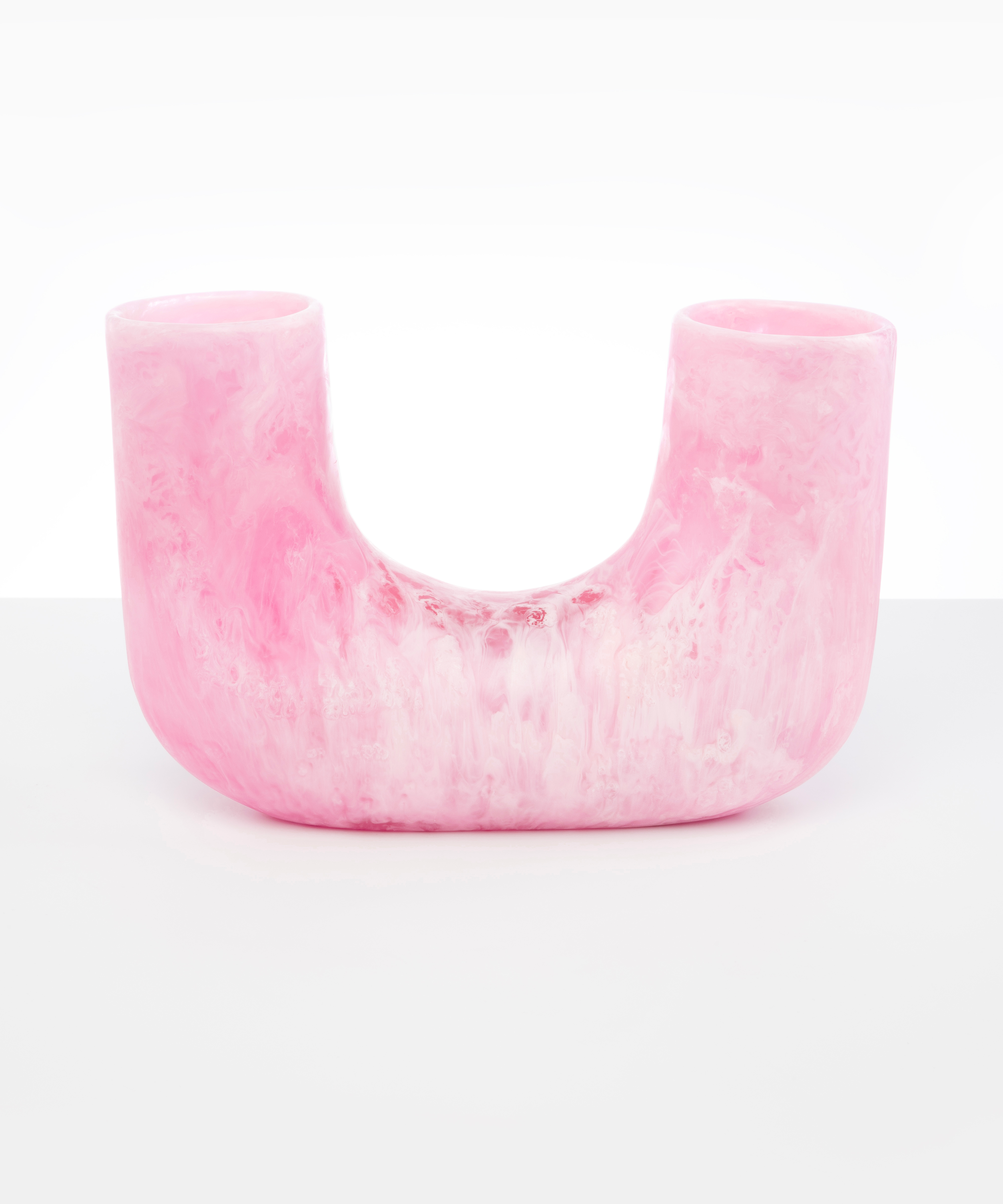 Large Resin Branch Vase | Shell Pink