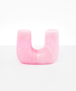 Medium Resin Branch Vase | Shell Pink