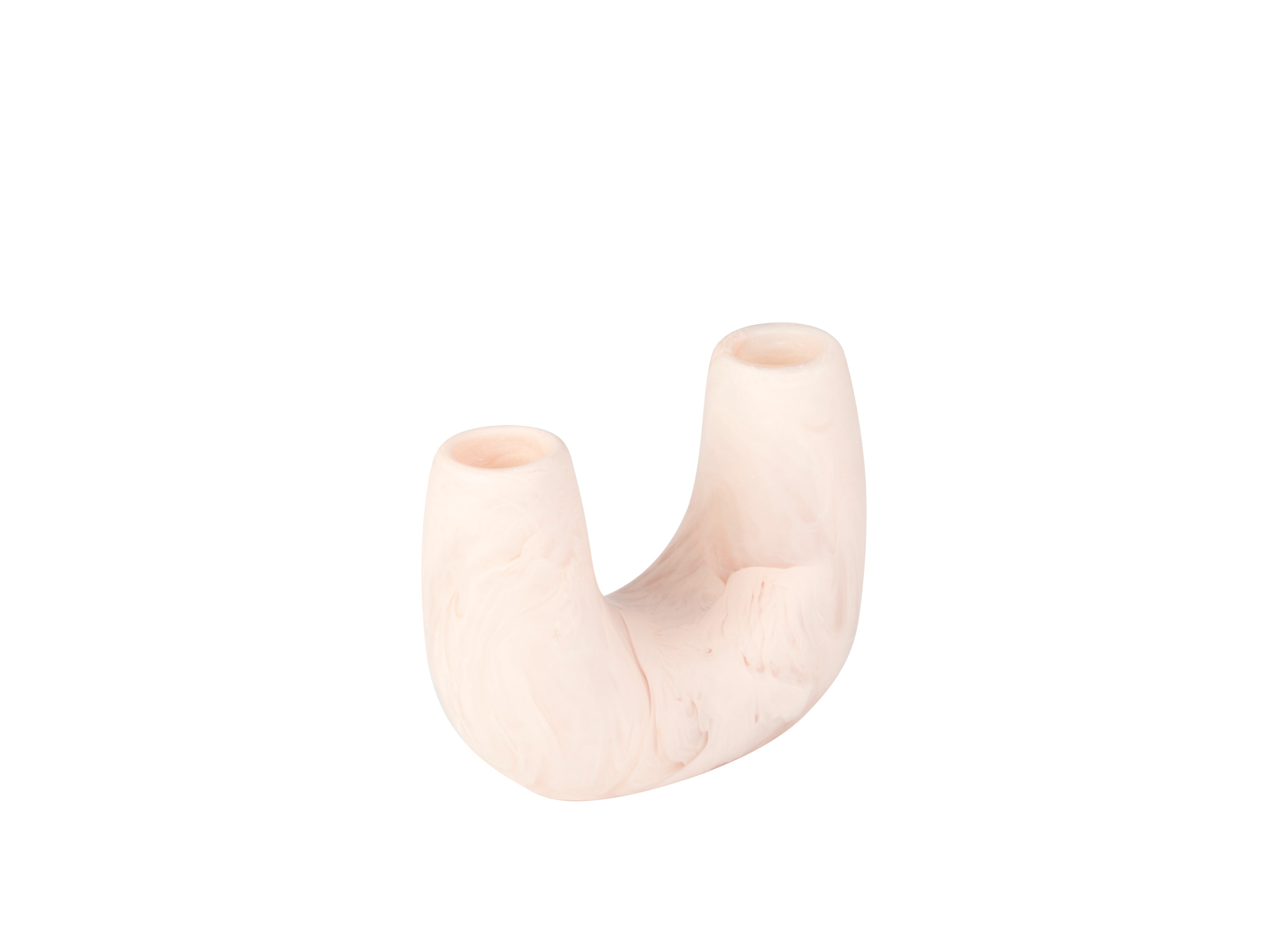 Mini Resin Branch Vase | Rose Swirl