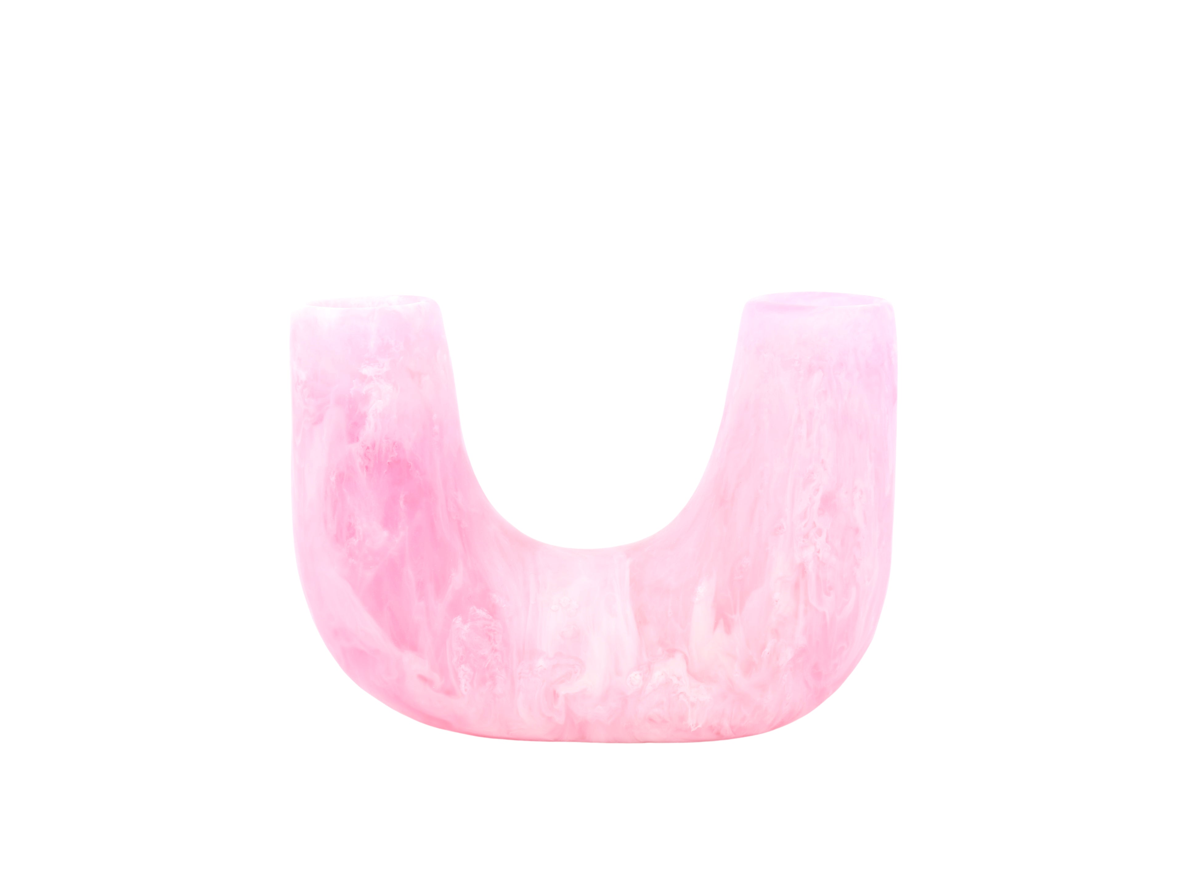 Small Resin Branch Vase | Shell Pink