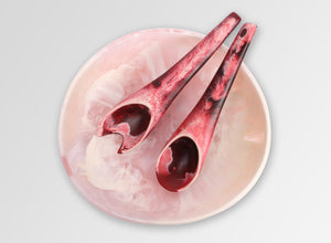 Medium Resin Earth Bowl | Shell Pink