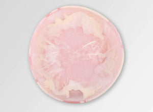 Large Resin Earth Bowl | Shell Pink