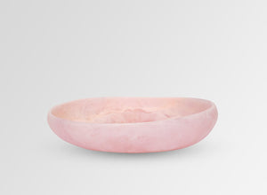 Medium Resin Earth Bowl | Shell Pink
