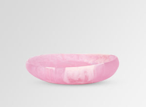 Medium Resin Earth Bowl | Shell Pink