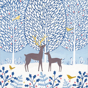 Forest Friends Christmas Card | 16x16cm