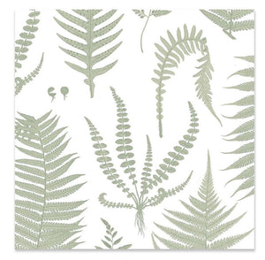 New Zealand Ferns Cotton Napkin | 50x50cm