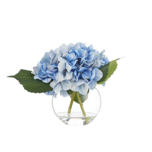 Hydrangea Sphere Vase | Blue | 30x25x25cm