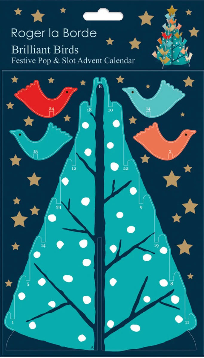 Brilliant Birds Petite Pop & Slot Advent