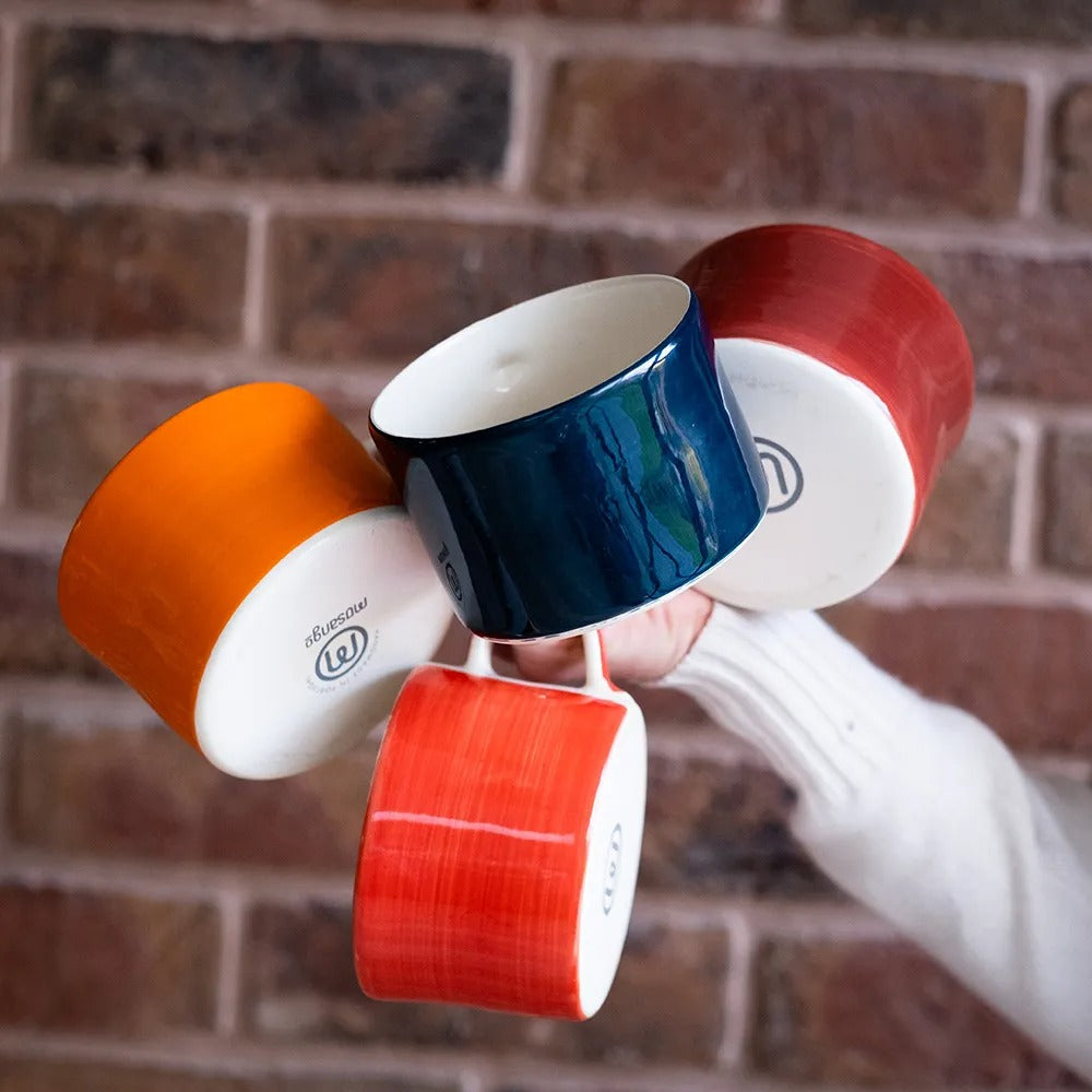 Coffee Mug | Plain Wash Tangerine