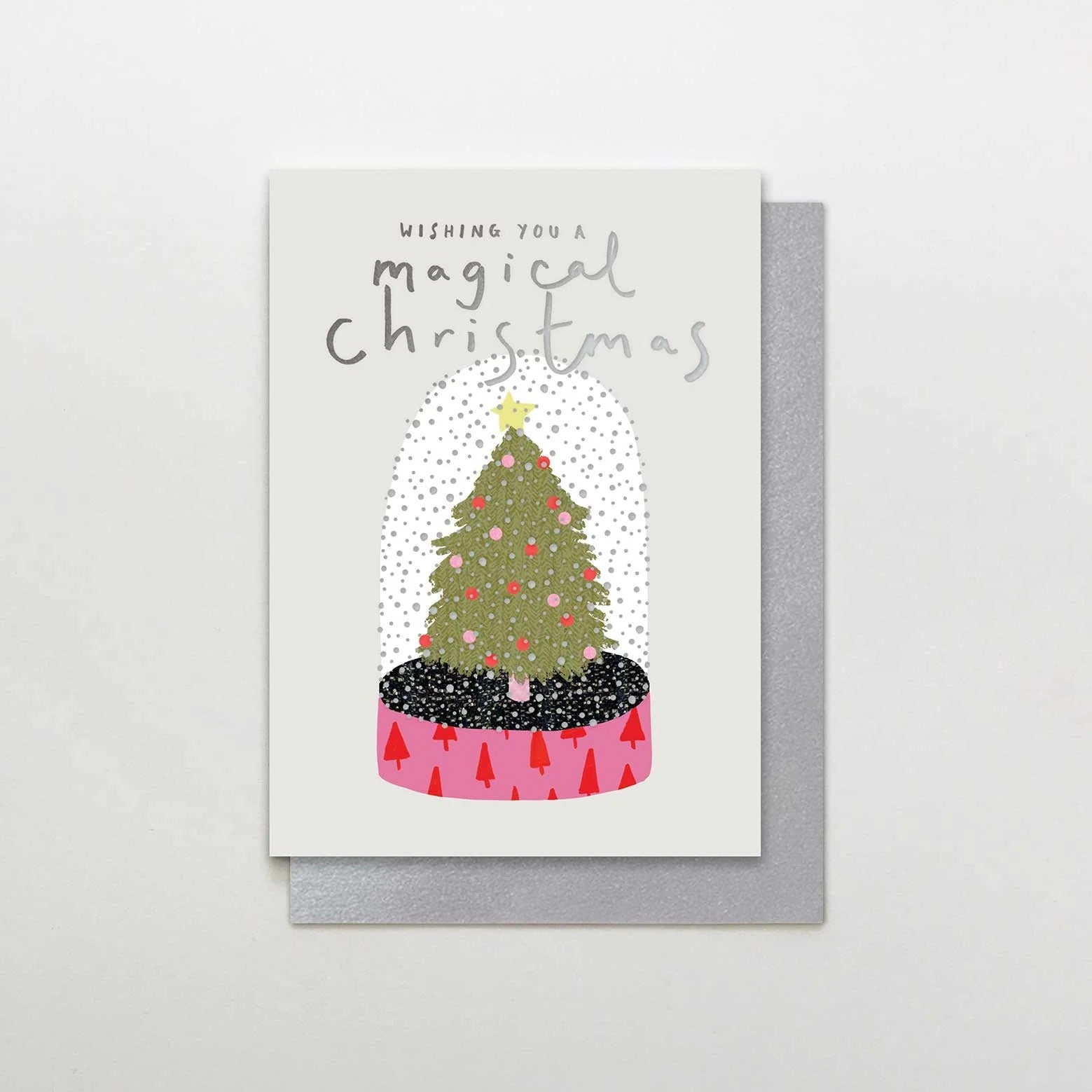 Magical Snowglobe Christmas Card