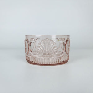 Acrylic Snack Bowl | Scollop Pink