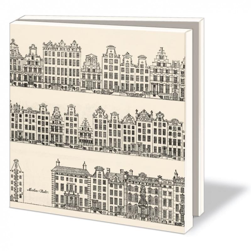 Grachtenpandjes, Caspar Philips Jacobszoon Notecard Set | 10pk