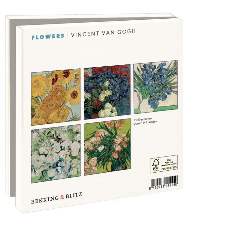 Flowers, Vincent van Gogh Notecard Set | 10pk