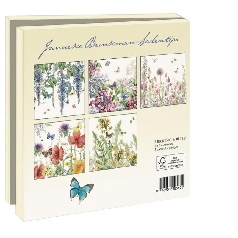 Flowers, Janneke Brinkman Notecard Set | 10pk