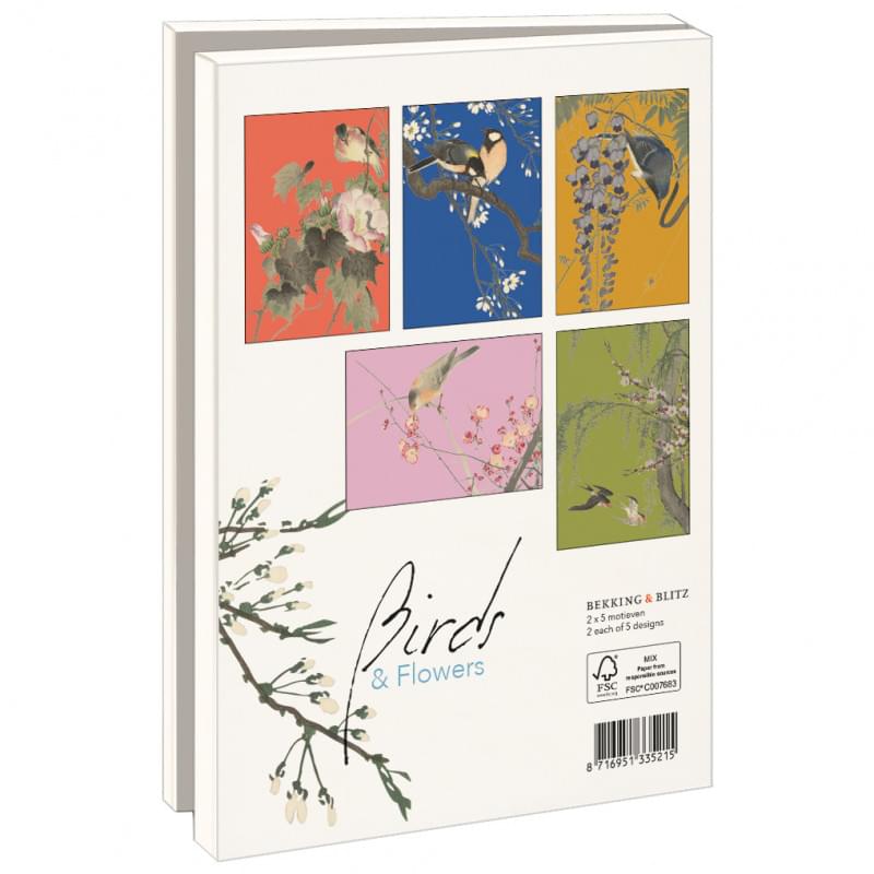 Birds & Flowers, Collection Rijksmuseum Amsterdam Notecard Set | 10pk