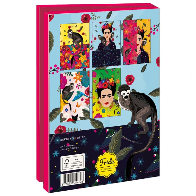 Frida Kahlo Notecard Set | 10pk