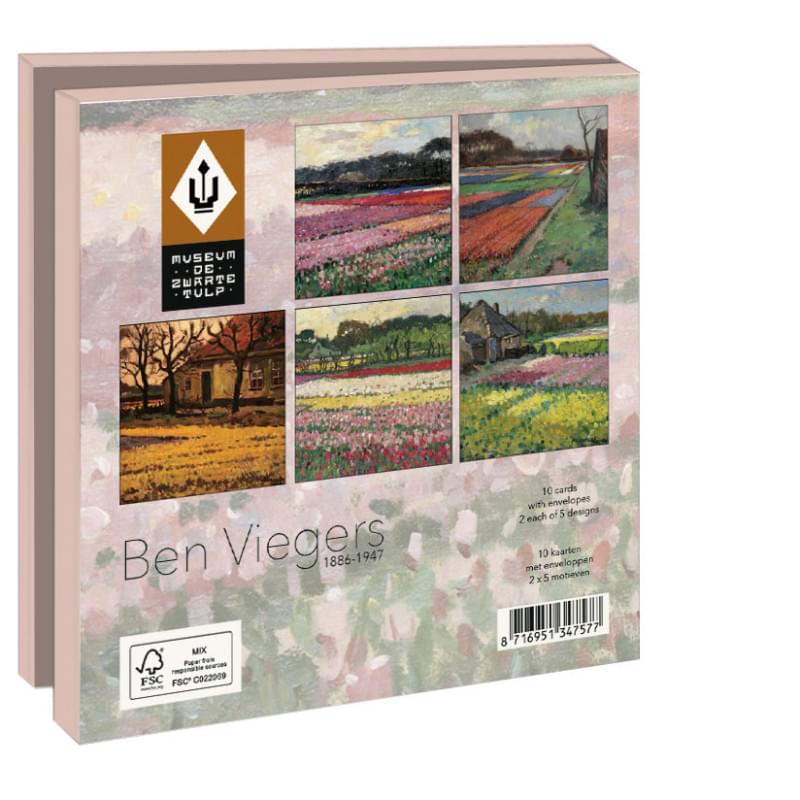 Ben Viegers, Museum De Zwarte Tulp Notecard Set | 10pk