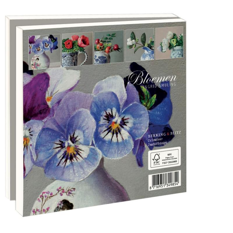 Bloemen, Ingrid Smuling Notecard Set | 10pk