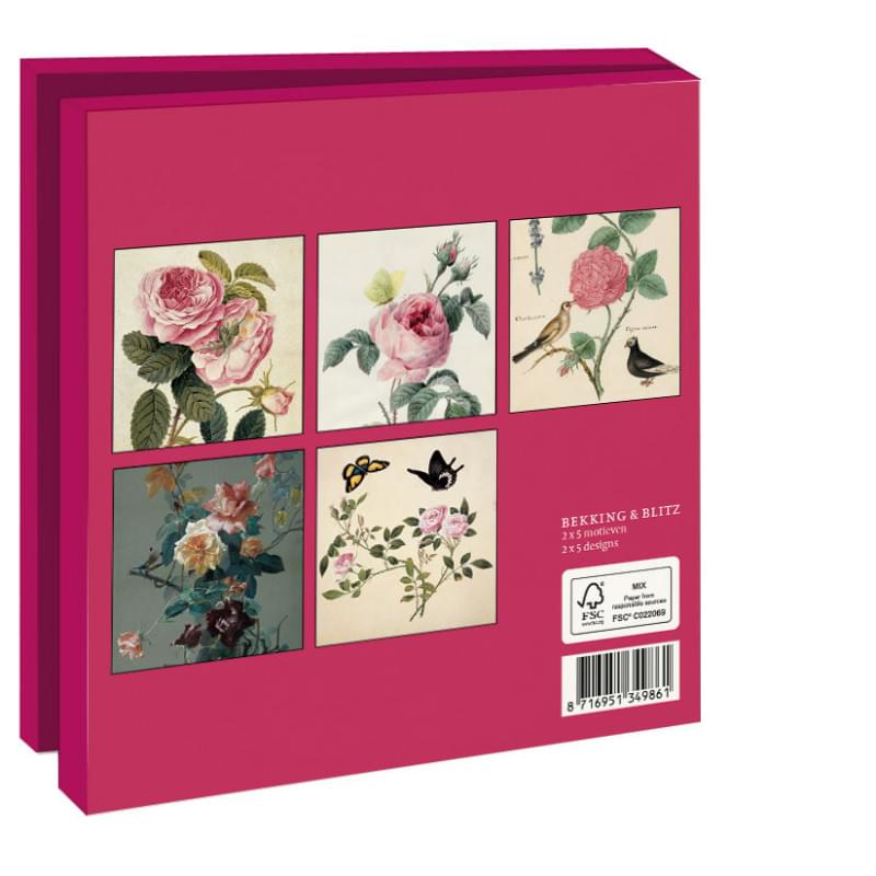 Roses, The Fitzwilliam Museum Notecard Set | 10pk