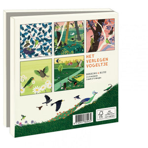 Het Verlegen Vogeltje, Liset Celie Notecard Set | 10pk