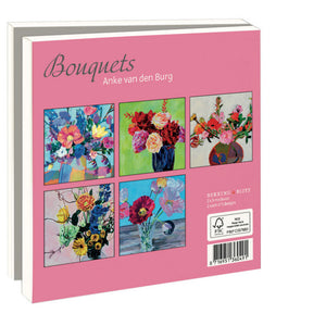 Bouquets, Anke van den Burg Notecard Set | 10pk