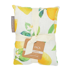 Heat Pillow | Linen | Amalfi Citrus
