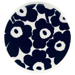 Unikko Plate | 25cm | Dark Blue