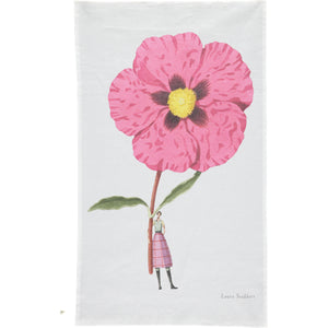 Laura Stoddart In Bloom Cistus Tea Towel