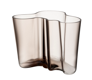 Alvar Aalto  Hand Blown Glass Vase Linen 16cm