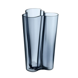 Aalto  Hand Blown Glass Vase 25.1cm Rain