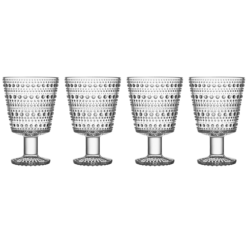 Kastehelmi Glass Universal Set of 4 Clear | 260 ml