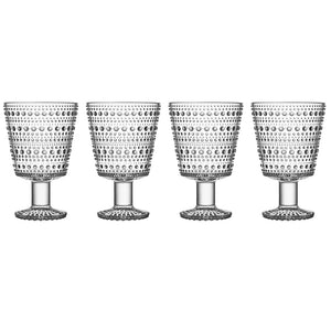 Kastehelmi Glass Universal Set of 4 Clear | 260 ml