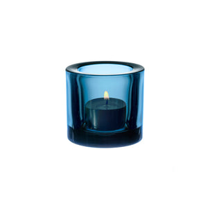 Kivi Glass Votive 6cm Turquoise
