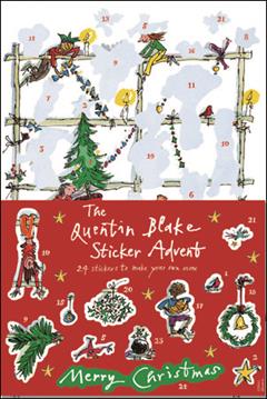 Christmas Scaffold Sticker Advent Calendar