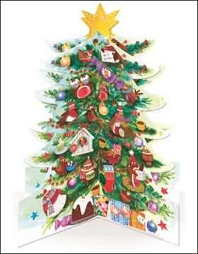 Christmas Tree 3D Advent Calendar
