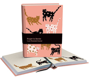 Cinnamon & Ginger Cats Illustrated Journal