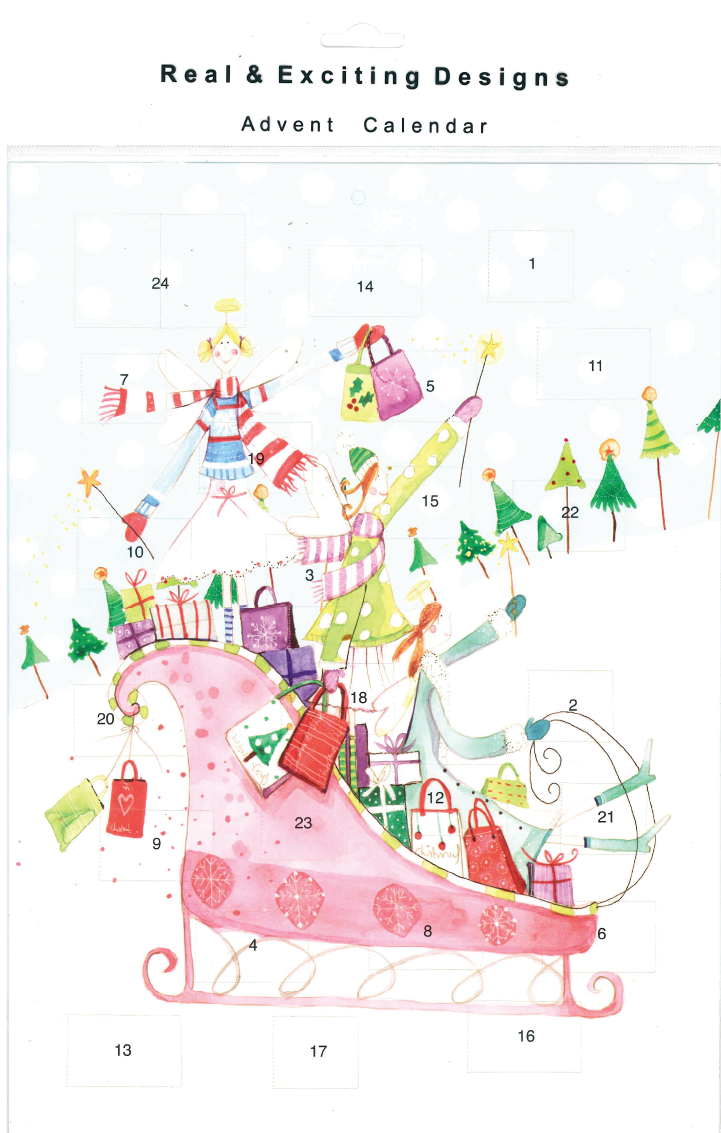 Fairy Sleigh Advent Calendar