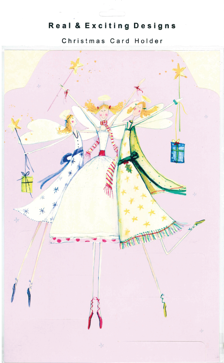 Fairies Christmas Card Holder