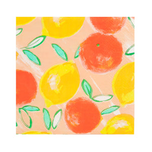 Citrus Fruit recyclable Paper Napkins | 20pk